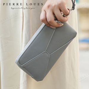 Bolso de Mano para Mujer Pierre Loues, Verde Oscuro, 6 Pulgadas, con Cierre, Correa y Espacio para Teléfono, Impermeable, para Uso Diario - Product Image 4