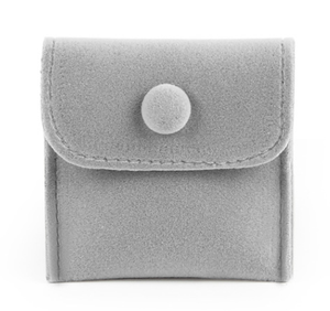 Biểu Tượng Tùy Chỉnh In Mini Phong Bì Màu Hồng Màu Xanh Da Lộn Đồ Trang Sức <span class=keywords><strong>Pouch</strong></span> Và Bao Bì Túi Quà Tặng Với Nút - Product Image 6