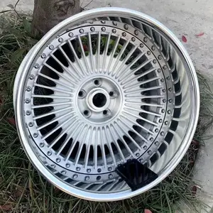High Performance 18-22 Inch Aluminum Alloy Concave Forged Wheels From China Custom Finishing 120mm PCD 112mm Carton Box Size