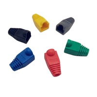 Cat6/Cat5-Netzwerkkabelstecker mit PVC-Kofferraum abdeckung RJ45-Stecker-PC-Gehäuse für sichere Kabel verbindung