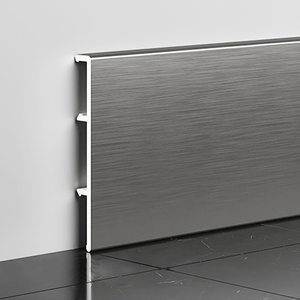 Plinthe en alliage d'aluminium brossé durable, étanche, pour décoration intérieure - Product Image 6