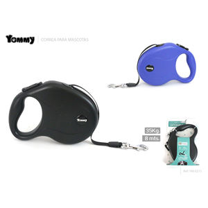 Guinzaglio telescopico Yommy per cani, 8 m, 35 kg, riflettente - Product Image 2