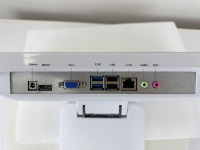 RUINAI Caja Registradora POS con Pantalla Táctil, Tableta Android/Windows Todo en Uno de 17 Pulgadas con Wi-Fi 6, Blanca, 1 Año de Garantía