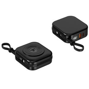 Banco de Energía Magnético <span class=keywords><strong>Mini</strong></span> Magsafer de Carga Rápida de 10000 mAh con Cables Integrados y Pantalla LED, Banco de Energía Magnético Inalámbrico para <span class=keywords><strong>iPhone</strong></span> - Product Image 2