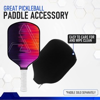 Housse pour pagaie de pickleball, housse pour raquette de pickleball, pochette pour équipement de pickleball, accessoires de rangement et de transport, 1 pièce