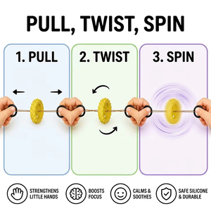Jouet sensoriel Push <span class=keywords><strong>Bubble</strong></span> Fidget lavable pour besoins spéciaux, jouet anti-stress en silicone à presser, jeu d'entraînement de la concentration et de l'attention - Product Image 5