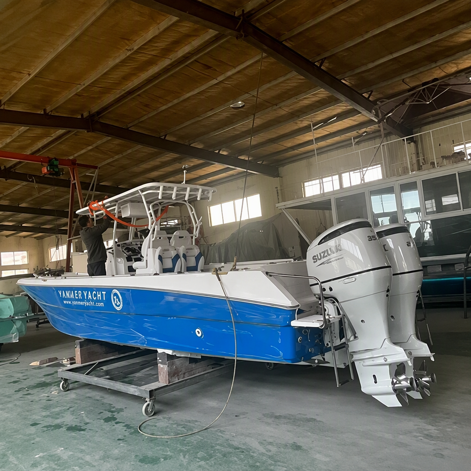 9.5m Fiberglass Fishing Boat Wholesale Customizable Options Central ...