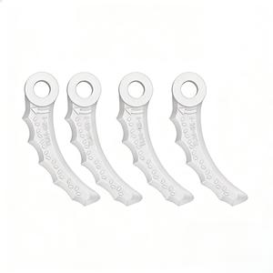 Lot de 4 lames de rechange en plastique pour tondeuse robotisée 198426-9 184L DUR187U DUR189 DUR190L DUR190U DUR191L DUR191U DUR364L - Product Image 1
