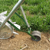 Semoir de maïs bon marché et durable semoir de soja d'arachide machine à pousser la main semoir réglable machines agricoles