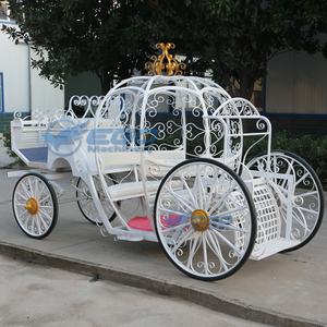 Carruaje de Cenicienta con Diseño de Calabaza, Último Modelo, Elegante, para Bodas, Color Personalizado, Estructura de Acero con Certificación CE, Gran Venta - Product Image 6