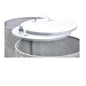 Çift kullanımlı ticari ve ev hidrolik pres: elma, üzüm, kiraz, limon ve sebze saf suyu için otomatik soğuk yavaş meyve sıkacağı - Product Image 3