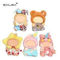 Pakaian Boneka Desainer Merek Labu SAILEA, Bahan Kain, Logo Dapat Disesuaikan, Universal, Menyenangkan, Bisa Duduk & Berdiri, Kemasan