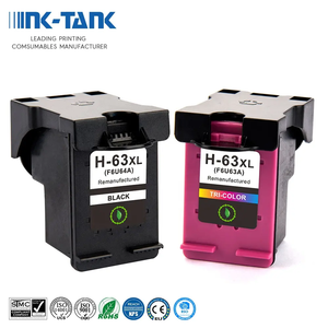 63XL 63 cartouche d'encre Noir Tri-Color <span class=keywords><strong>DeskJet</strong></span> 1112 2130 2132 3630 <span class=keywords><strong>3632</strong></span> OfficeJet 3830 4650 4652 4655 ENVY4512 4516 4520 4522 - Product Image 2
