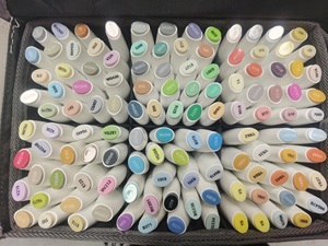 Iers Đôi Kết thúc Phác Thảo Đánh Dấu 300 Màu Sắc Không Độc Hại Kép Rộng Tip Đôi Vẽ Rượu Vĩnh Viễn Nghệ Thuật Bút Đánh Dấu Đặt Lỏng - Product Image 5