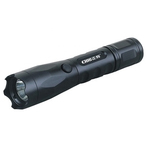 Cường độ cao chiến thuật đèn pin IP65 không thấm nước USB sạc LED với chùm điều chỉnh và tấn công đầu cho an ninh công cộng - Product Image 5