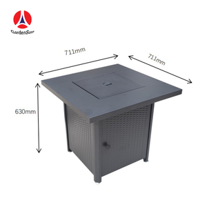 <strong>Cheap</strong> Factory Price Outdoor Table Metal Wholesale Round square Gas <strong>Fire</strong> <strong>Pit</strong>// - Product Image 2