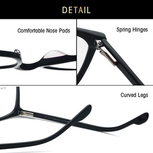 แว่นตากรอบสี่เหลี่ยมสีเทาแจ็ค GJ60010 สำหรับทุกเพศกรอบเต็มสไตล์เกาหลีเลนส์ป้องกันรังสียูวี - Product Image 5