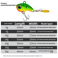 Leurre artificiel rotatif en acier inoxydable pour lancer longue distance, type tourbillon, pour la pêche en eau douce et en mer