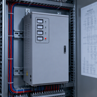Stabilisateur/Régulateur de tension triphasé automatique 40 kVA personnalisé OEM/ODM SVC VOLTIQUE 50/60 Hz avec écran LCD, prix usine, 380 V pour