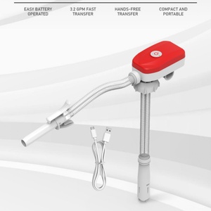 Auto-Stopp-Sensor Selbstansaugende 5V DC Batteriebetriebene Kraftstoffpumpe mit Schlauch 3-Tank-Adapter Tragbare Flüssigkeitspumpe 3,2 Kunststoff - Product Image 6
