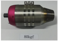 Moteur turbojet de haute qualité 8 kgf de poussée, modèle de moteur d'avion avec technologie de compression d'air – Offre Spéciale