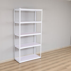 Estantería Metálica de Ángulo Ranurado para Oficina, Precio Directo de Fábrica, Estantería sin Tornillos, Estantería Metálica sin Tornillos para Almacén, Estructura Metálica de Acero - Product Image 3