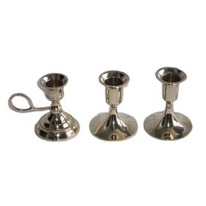 Portavelas Mini de Latón Macizo Hecho a Mano con Acabado Pulido, Decoración Navideña para el Hogar, Precio al por Mayor - Product Image 1