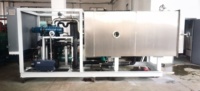 Lyophilisateur par lots Capacité de chargement de 100kg pour le traitement des fruits du dragon Shiitake Champignons Mélangeur de pâte Essentiel pour légumes