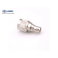 Connecteur de câble coaxial en laiton N mâle vers adaptateur coaxial RF femelle BNC