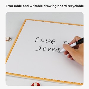 Tableau d'activités Montessori en bois multifonctionnel et créatif pour l'apprentissage précoce et le jeu des enfants d'âge préscolaire - Product Image 3