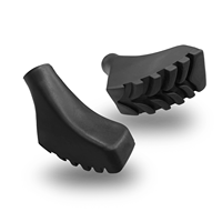Embouts de remplacement pour bâton de randonnée nordique, compatibles avec toutes les pièces standard, embouts en caoutchouc pour bâton de randonnée, pour bâton de trekking