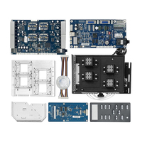 Kit de conversion complet 4 têtes Hoson I3200 I1600 pour mise à niveau de l'imprimante à sublimation, conversion de la tête d'impression Dx5