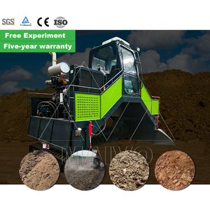 Fertilizer Crawler <b>Walking</b> Compost Turner Crawler Type Compost Turner <b>Machine</b> For Sale - Product Image 5