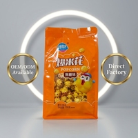 Sacs de Popcorn Personnalisables de 158 Grammes au Goût Caramel – Emballage et Saveur Instantanés Personnalisables pour Adultes