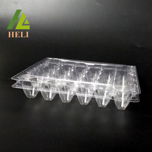 Nhựa dùng một lần Trứng chim cút gói hình chữ nhật khay với vỉ quá trình loại - Product Image 2