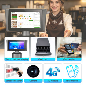 Sistemas POS Integrados con Impresora de 80 mm, Pantalla Dual de 15.6 y <span class=keywords><strong>11</strong></span>.6 Pulgadas, Máquina POS Android o <span class=keywords><strong>Windows</strong></span> para Negocios - Product Image 6