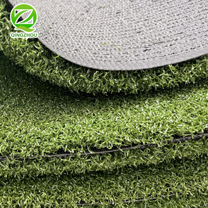 Tapis de golf en <span class=keywords><strong>gazon</strong></span> synthétique QINGZHOU L015 avec matériau PP+PE et durée de vie de 8 ans pour les sols sportifs - Product Image 5