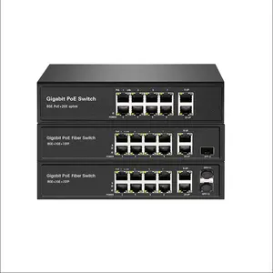Bester Oem/Odm 48V Realtek Full Gigabit Nicht verwaltetes Netzwerk Ethernet Poe Switch 8 Port Für CCTV IP-Kamera
