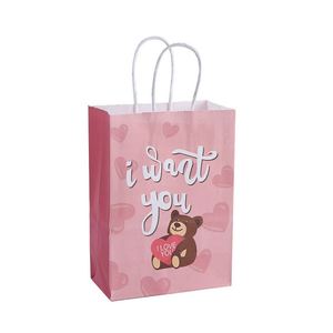 Bolsa de Papel Kraft Blanca de Lujo Personalizada con Asa de Listón para Ropa, Alimentos, Zapatos, Calcetines, Empaquetado Personalizado con su Propio Logotipo - Product Image 6