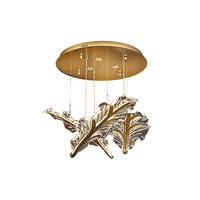 Lustre en verre soufflé à la main en forme d'escalier en spirale, luminaire suspendu pour plafond haut, idéal pour villa, duplex, hall