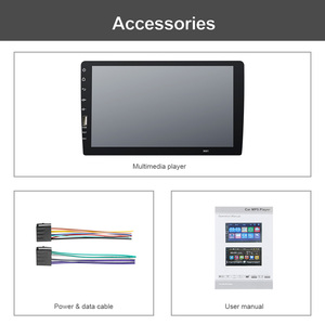 Reproductor de DVD Universal para coche, Radio con Mirror Link BT, función de visión trasera, pantalla táctil, 9 pulgadas, 1DIN - Product Image 6