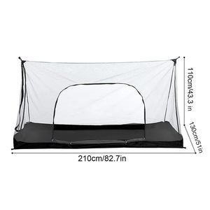 Moustiquaire de camping portable double personne en maille avec base imperméable, abri anti-insectes pour voyage et camping - Product Image 4