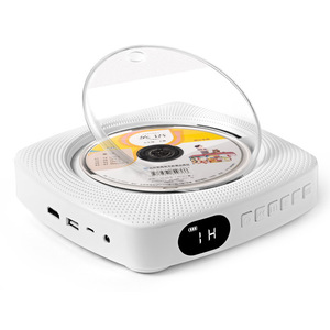 Lecteur de CD rétro avec télécommande, haut-parleur sans fil portable, lecteur USB avec recharge, lecteur audio pour voiture et maison - Product Image 3
