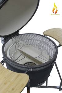 MCD 27 pouces Commercial Grills Inox Heavy Duty Charcoal BBQ Grill Kamado Céramique Extérieur <span class=keywords><strong>Babecue</strong></span> - Product Image 5