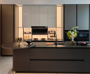 Gabinetes de Cocina Empotrados a Buen Precio, Gabinetes de Cocina Modulares Integrados de Pared para Viviendas, Venta al Por Mayor - Product Image 3