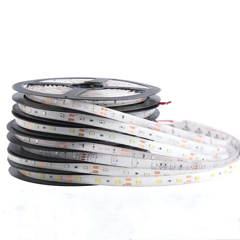 SMD 2835 DC12 V Lampu Strip LED, 5M/Gulungan 60LED/M IP65 Tahan Air Lampu Led RGB Pita Fleksibel Putih/Hangat Putih/Merah/Biru/Hijau