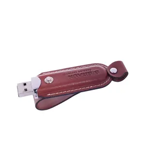 Kunden spezifische OEM Leder Pen drive USB-Flash-Disk USB 3.1 Flash-Laufwerk 128 GB