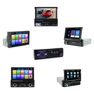 5/6.9/7/9/10/10.33 Polegada 1 Din Car Stereo Android Car Radio Stretchable Touch Screen Auto Rádio MP3 MP5 Multimedia DVD Player5/6.