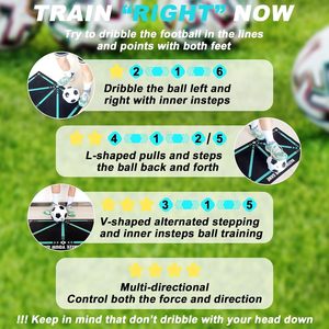 Tapete de Entrenamiento de Fútbol MD, EVA Antideslizante y Silencioso para Niños Mayores de 5 Años, Modelo MD-R1118, Incluye Embalaje - Product Image 2