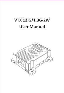 Nuevo Kit de Transmisión de Video VTX-1G3SE VRX-1G3 de 1.2/1.3GHz, 7-36V, 2000mW, 1.2G VRX, 1.3G VTX para Piezas de RC FPV - Product Image 5